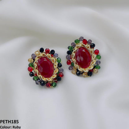 PETH185 SDQ Oval Tops Pair