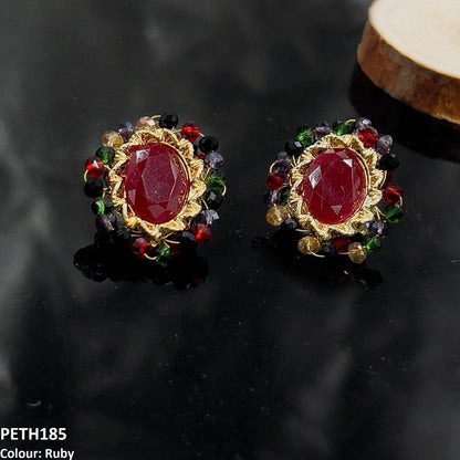 PETH185 SDQ Oval Tops Pair