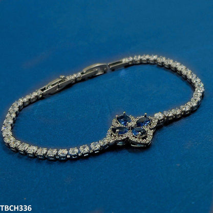 TBCH338 WKO Imp Flower Tear Bracelet