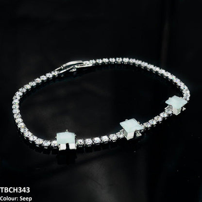 TBCH343 WKO Imp Square Layered Bracelet