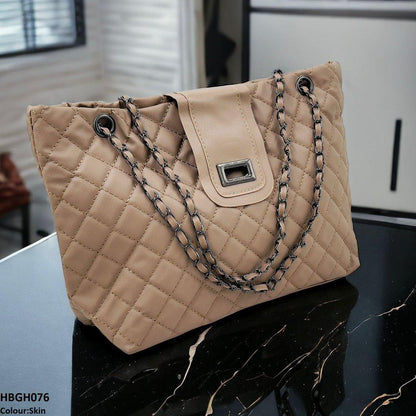 HBGH076 HMS Stylish Checkered Bag