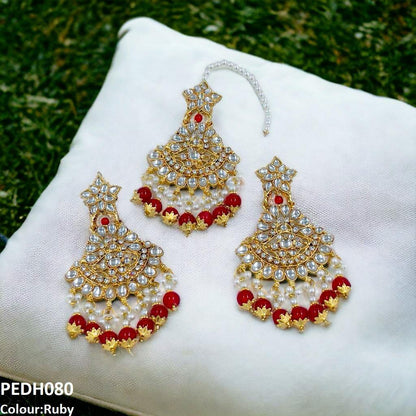 PEDH080 SDQ Pearl Drop Earrings