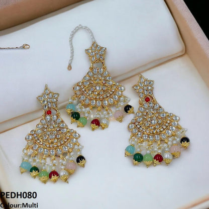 PEDH080 SDQ Pearl Drop Earrings