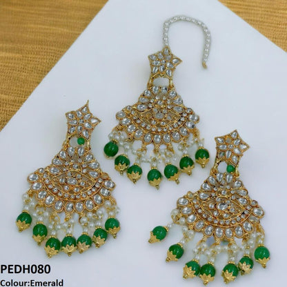 PEDH080 SDQ Pearl Drop Earrings