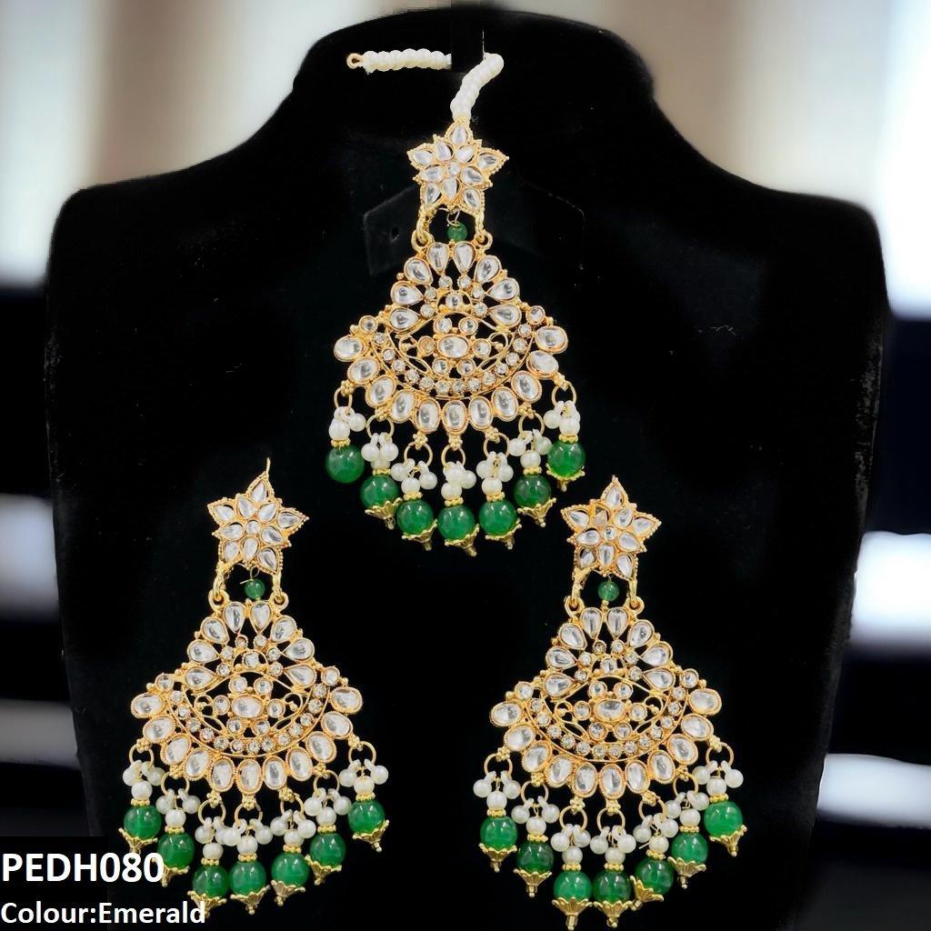 PEDH080 SDQ Pearl Drop Earrings