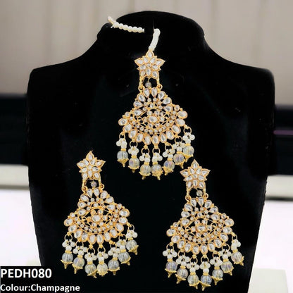 PEDH080 SDQ Pearl Drop Earrings