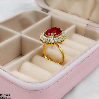 PRH033 SDQ Oval/Circle Layer Ring Adjustable