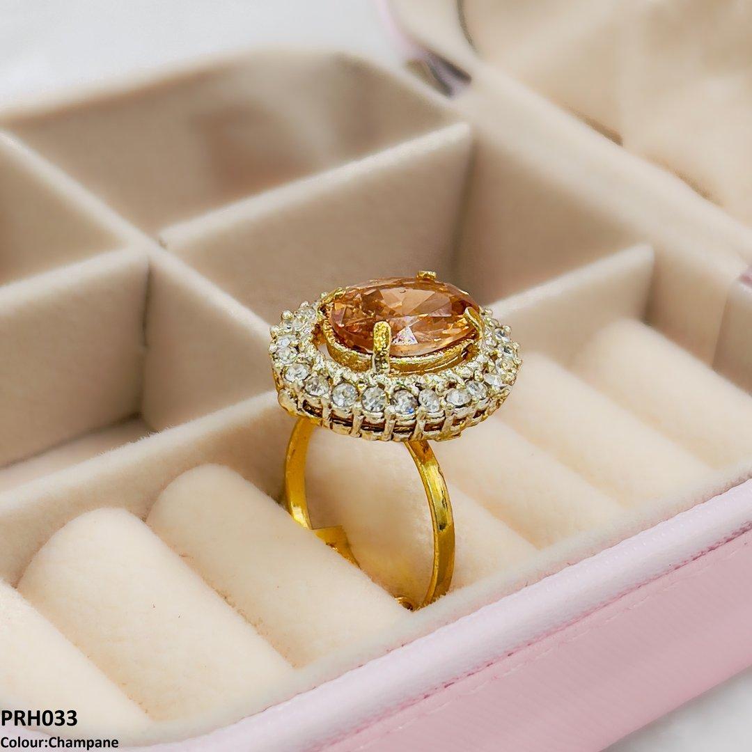 PRH033 SDQ Oval/Circle Layer Ring Adjustable