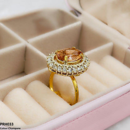 PRH033 SDQ Oval/Circle Layer Ring Adjustable