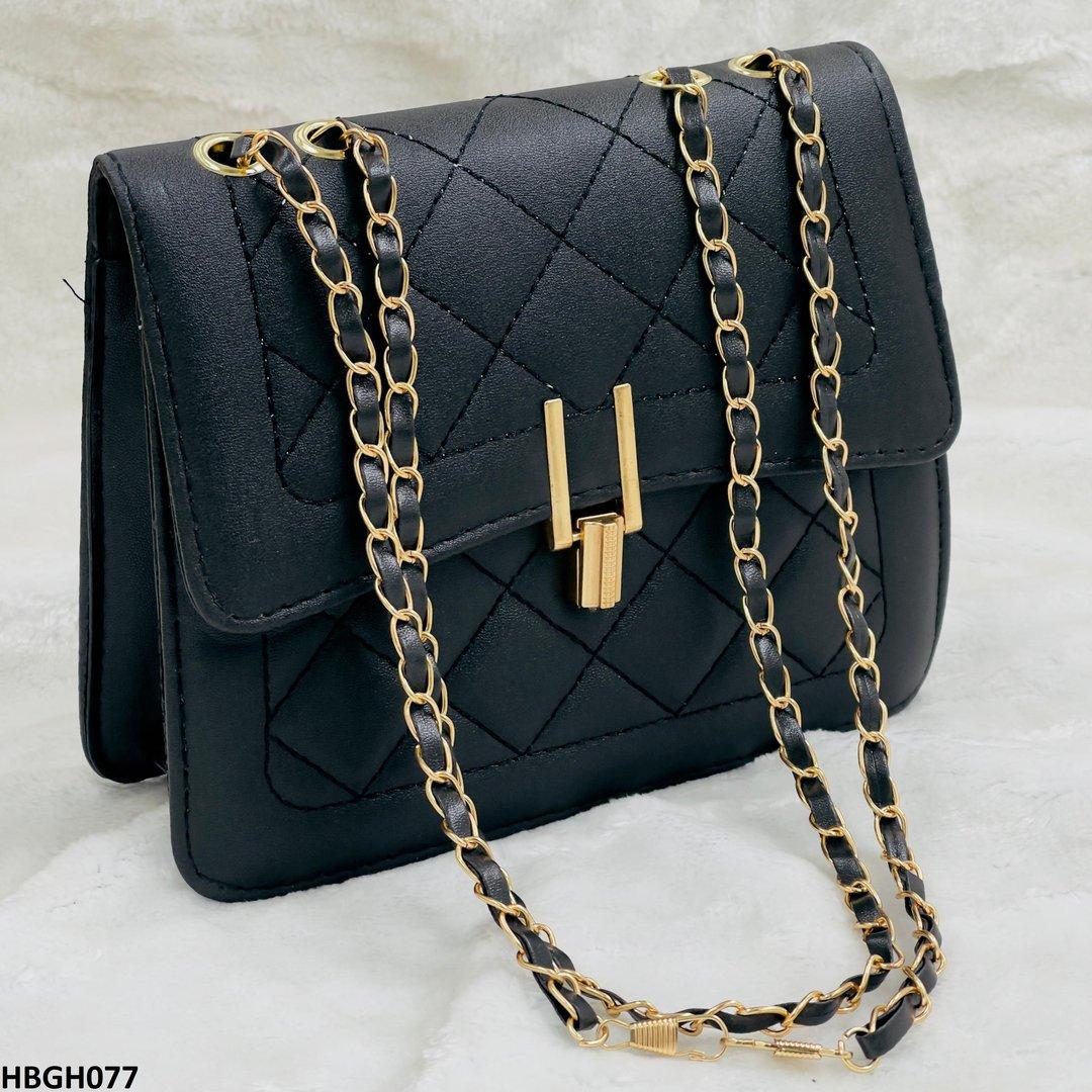 HBGH077 HMS Rhombus Chain Crossbody Bag