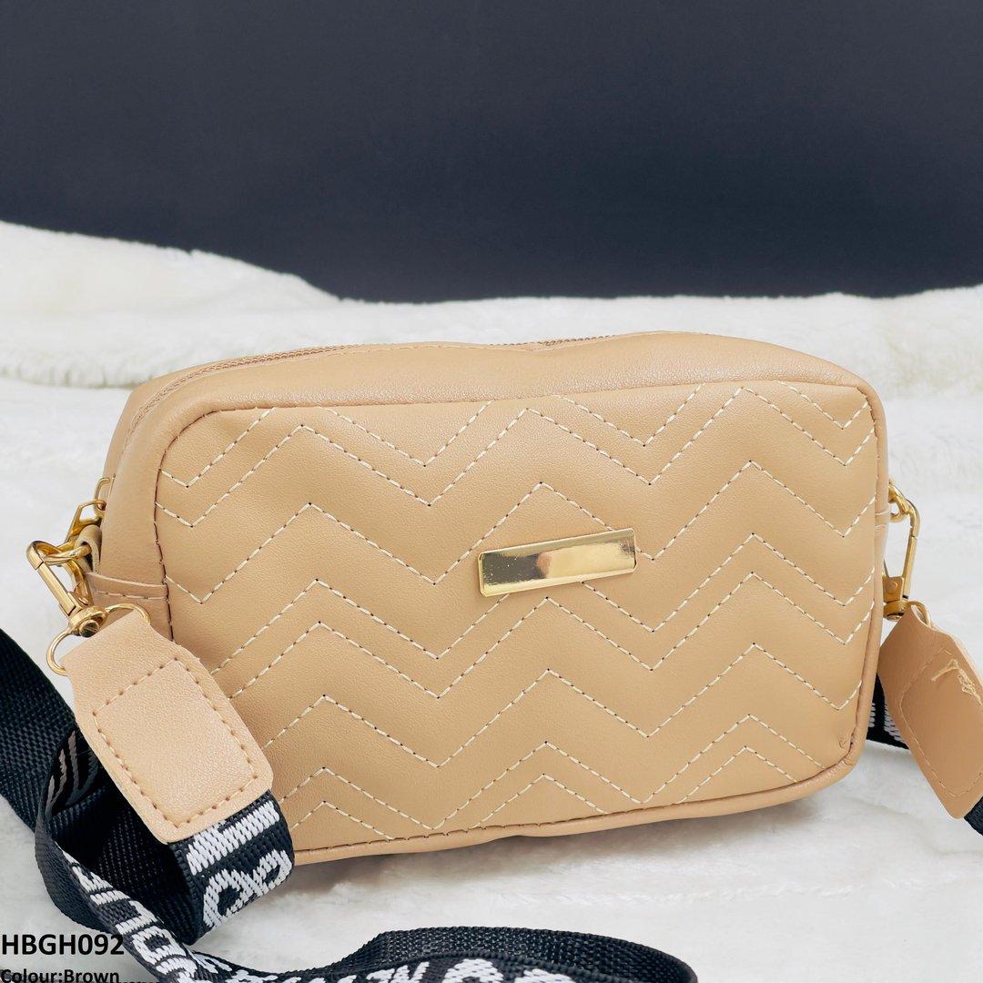 HBGH092 APH Zigzag Crossbody Strap Mini Bag