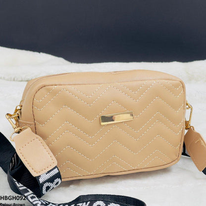 HBGH092 APH Zigzag Crossbody Strap Mini Bag