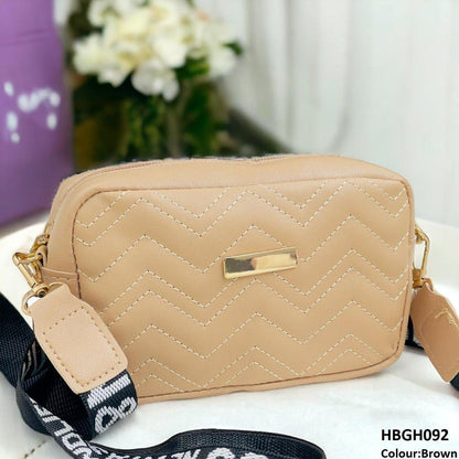 HBGH092 APH Zigzag Crossbody Strap Mini Bag