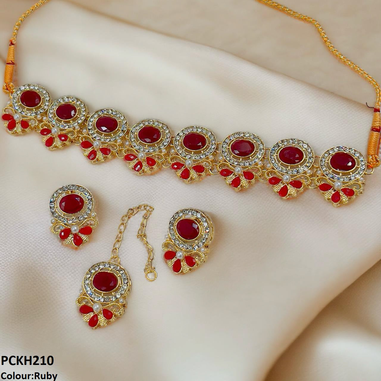 PCKH210 SDQ Oval/Pear Choker Set