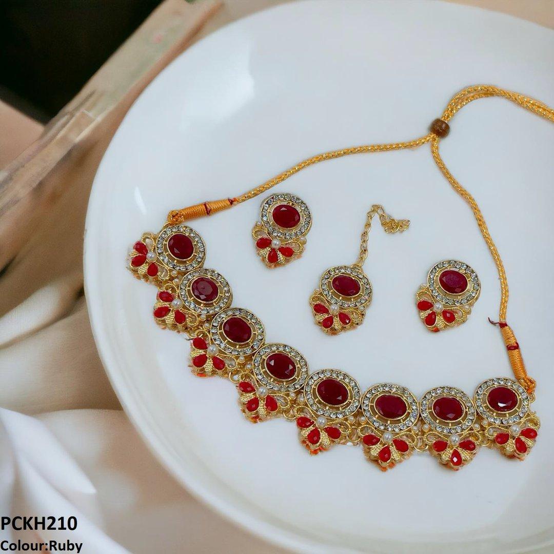 PCKH210 SDQ Oval/Pear Choker Set