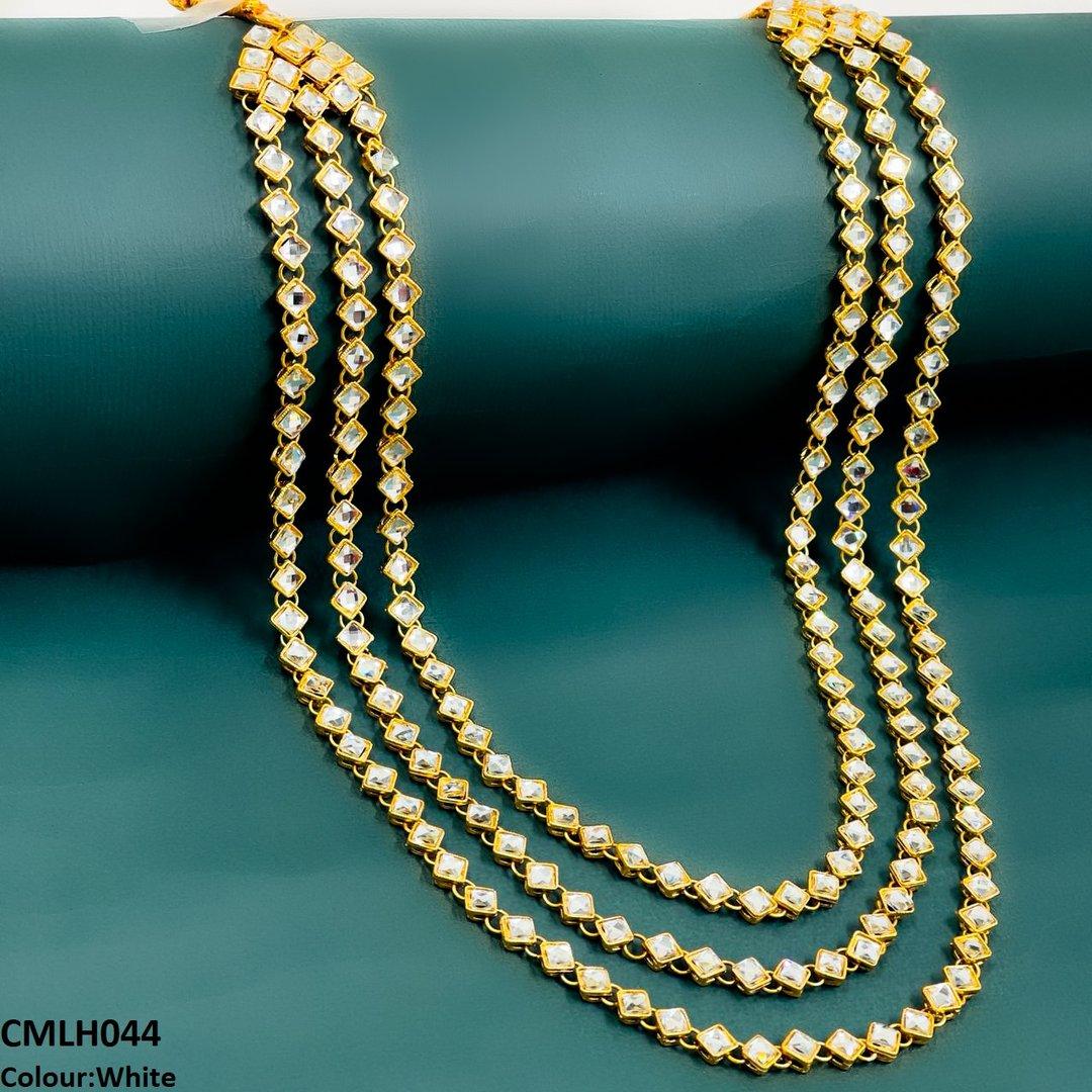 CMLH044 FRN Square Layered Mala