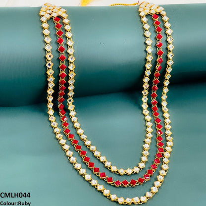 CMLH044 FRN Square Layered Mala