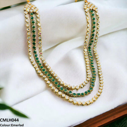 CMLH044 FRN Square Layered Mala