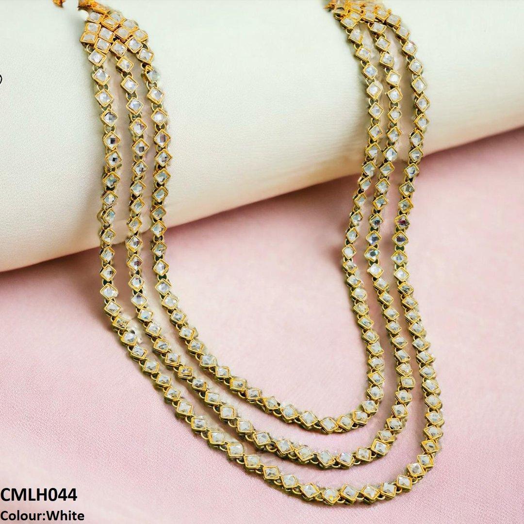 CMLH044 FRN Square Layered Mala