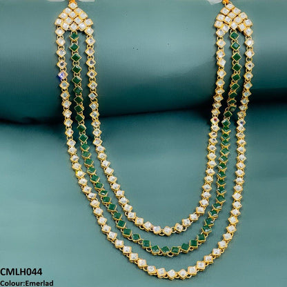 CMLH044 FRN Square Layered Mala