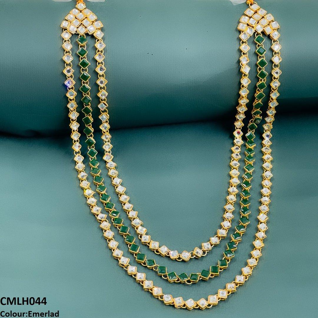 CMLH044 FRN Square Layered Mala