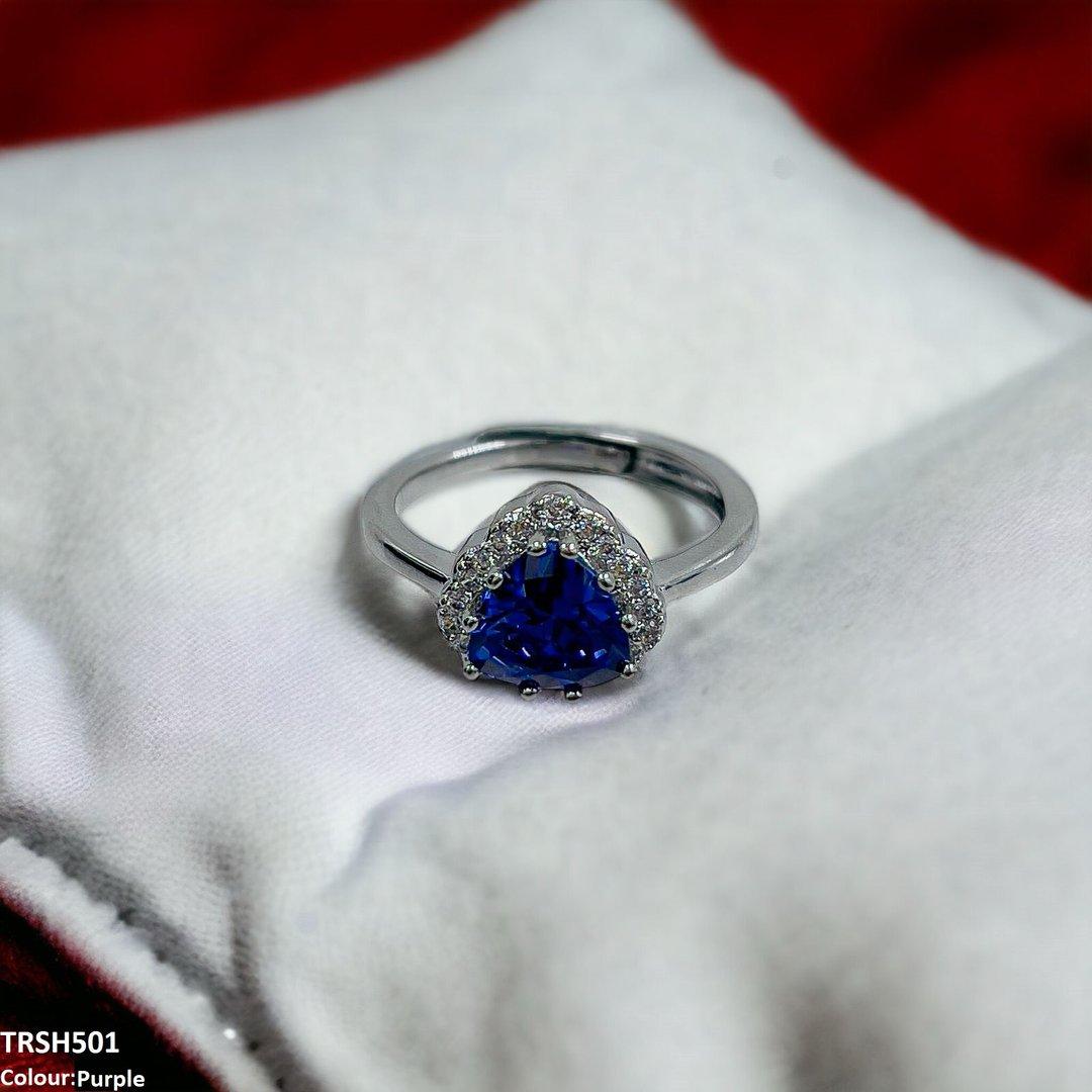 TRSH501 CDY Heart Adjustable Ring