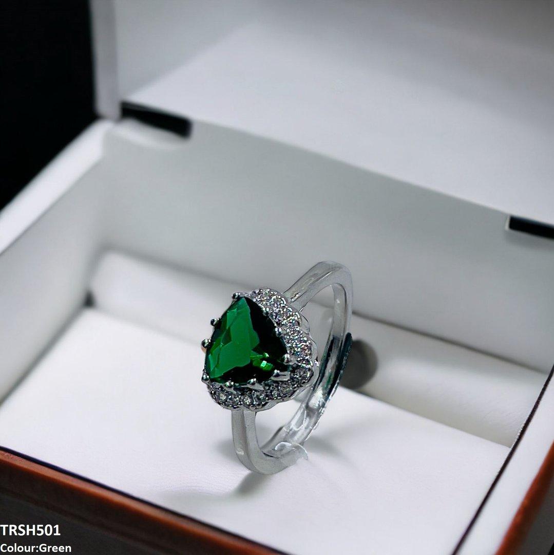 TRSH501 CDY Heart Adjustable Ring