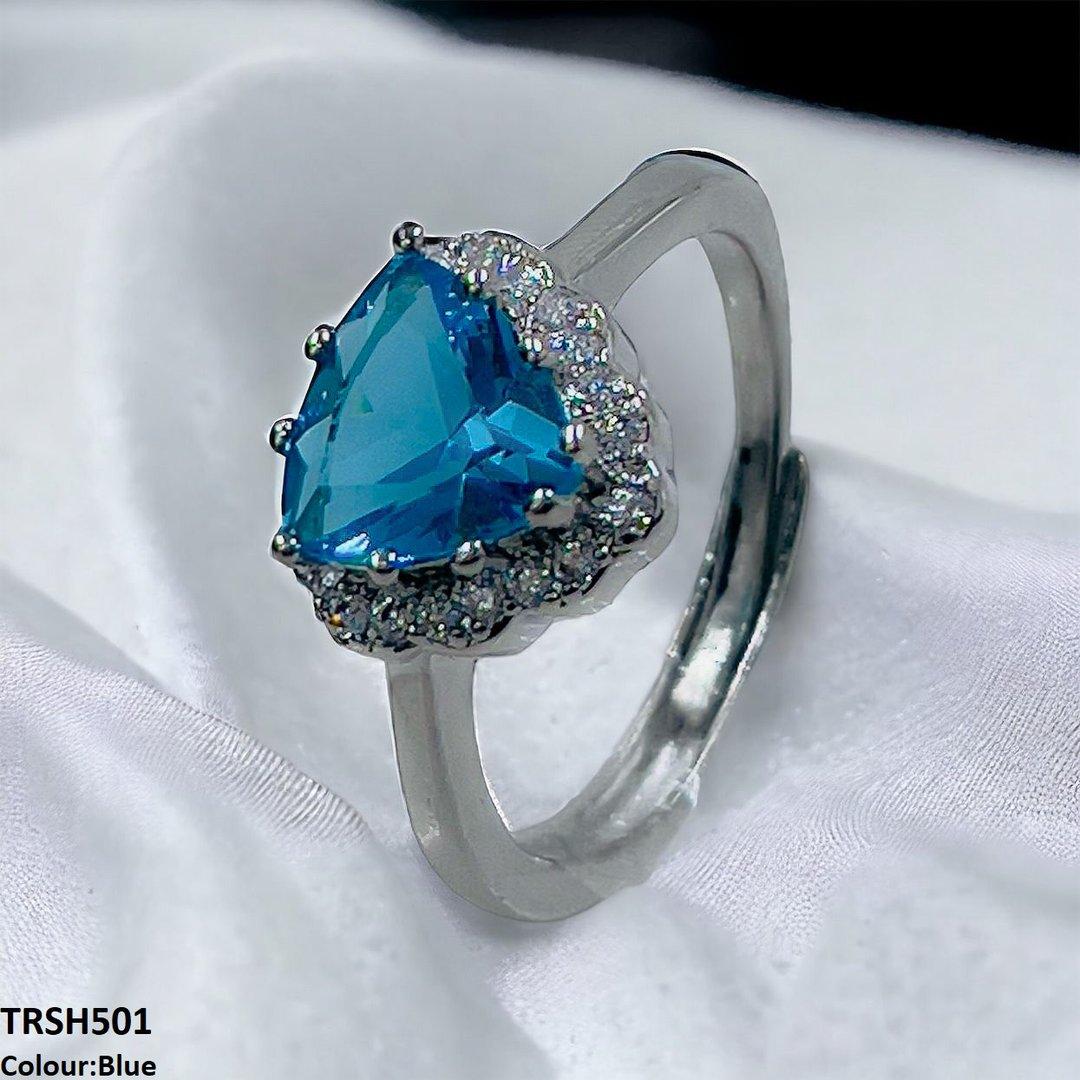 TRSH501 CDY Heart Adjustable Ring