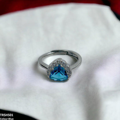 TRSH501 CDY Heart Adjustable Ring