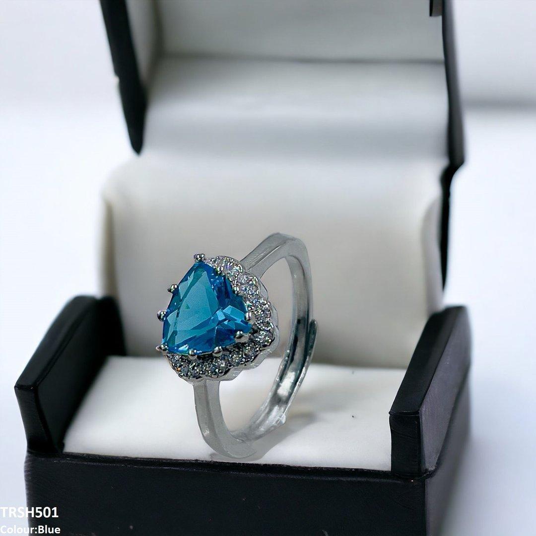 TRSH501 CDY Heart Adjustable Ring