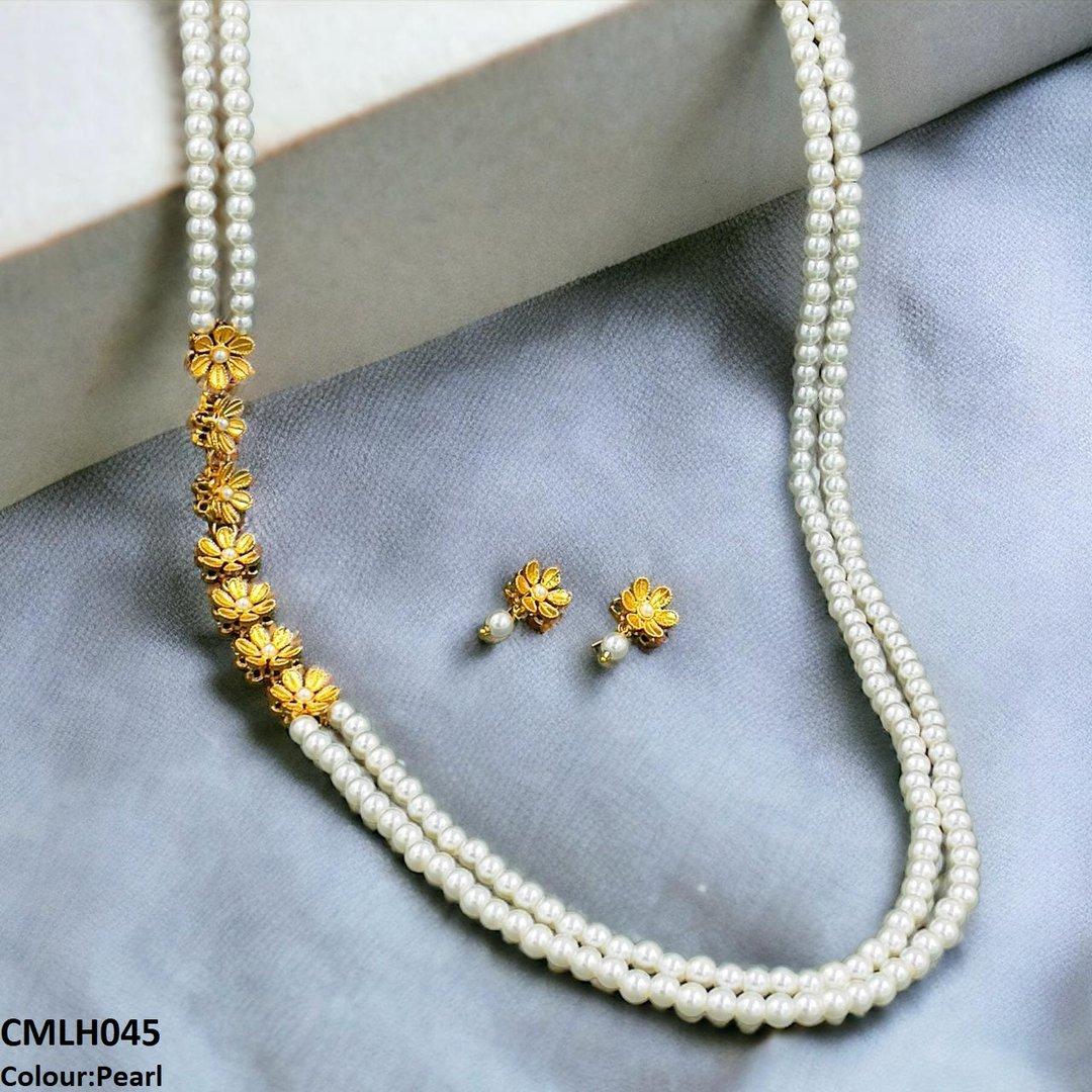 CMLH045 FRN Flower Pearl Mala