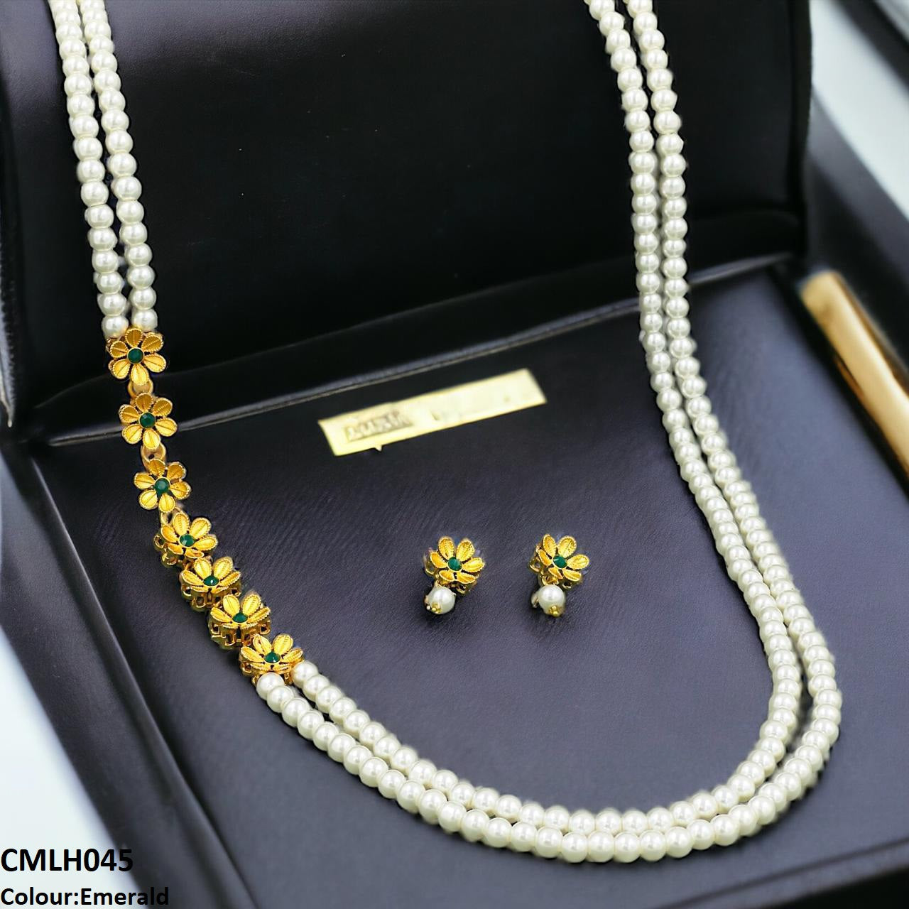 CMLH045 FRN Flower Pearl Mala