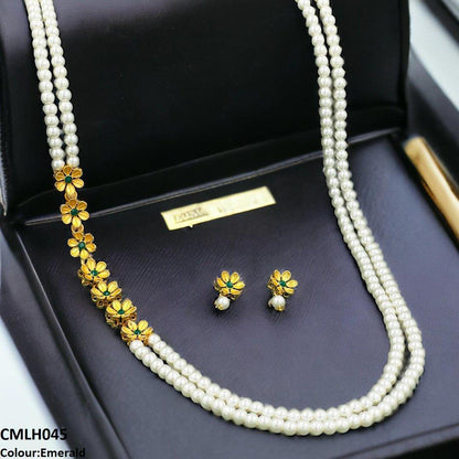 CMLH045 FRN Flower Pearl Mala
