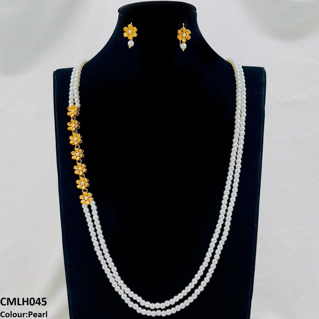 CMLH045 FRN Flower Pearl Mala