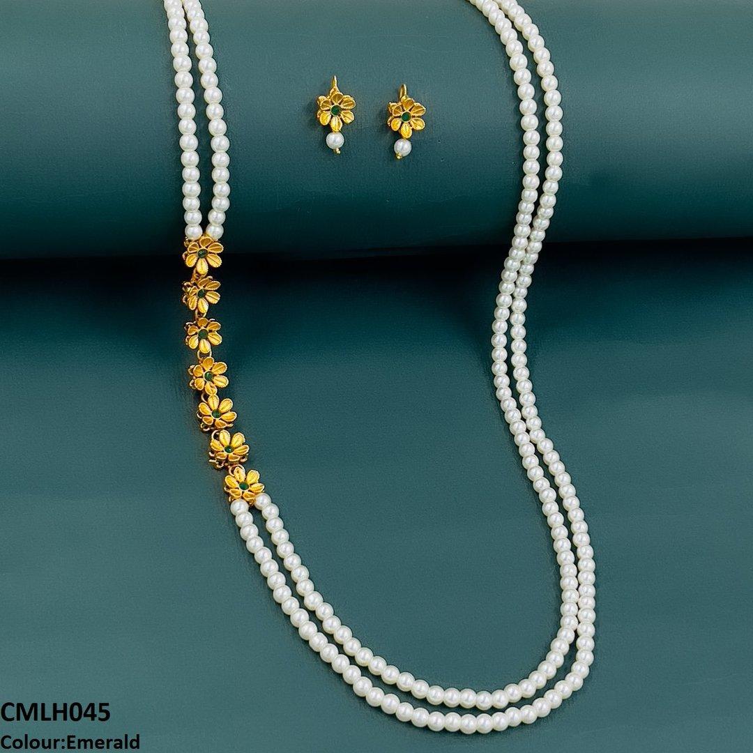 CMLH045 FRN Flower Pearl Mala