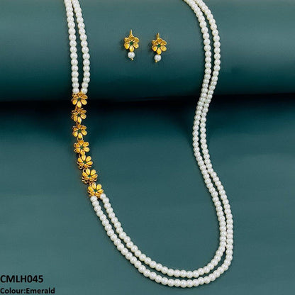 CMLH045 FRN Flower Pearl Mala