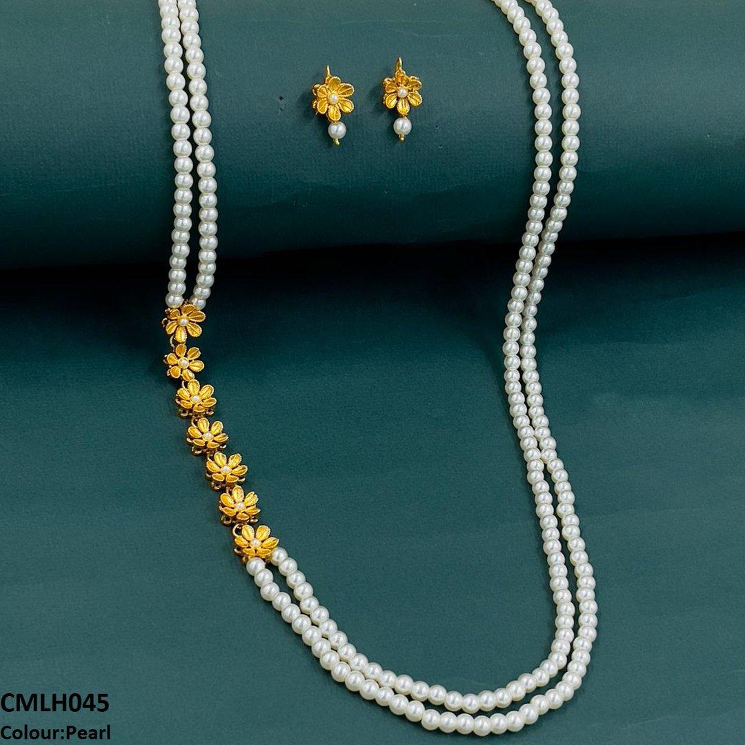 CMLH045 FRN Flower Pearl Mala