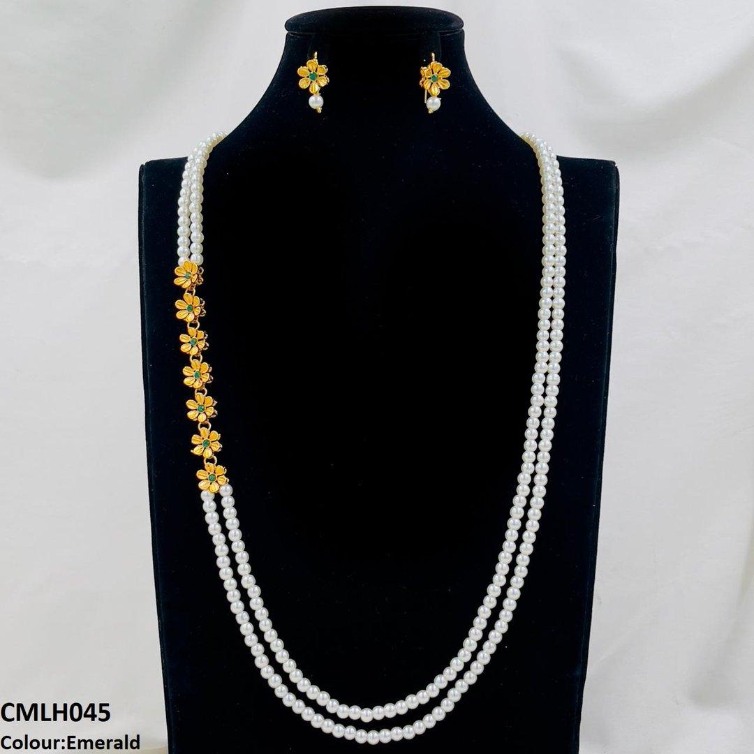CMLH045 FRN Flower Pearl Mala
