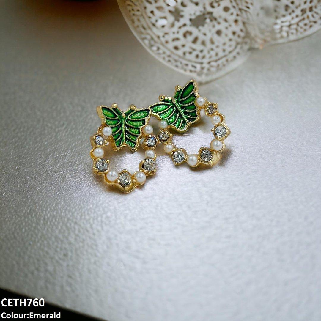 CETH760 SDQ Butterfly Round Tops Pair