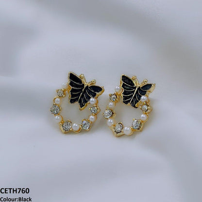 CETH760 SDQ Butterfly Round Tops Pair