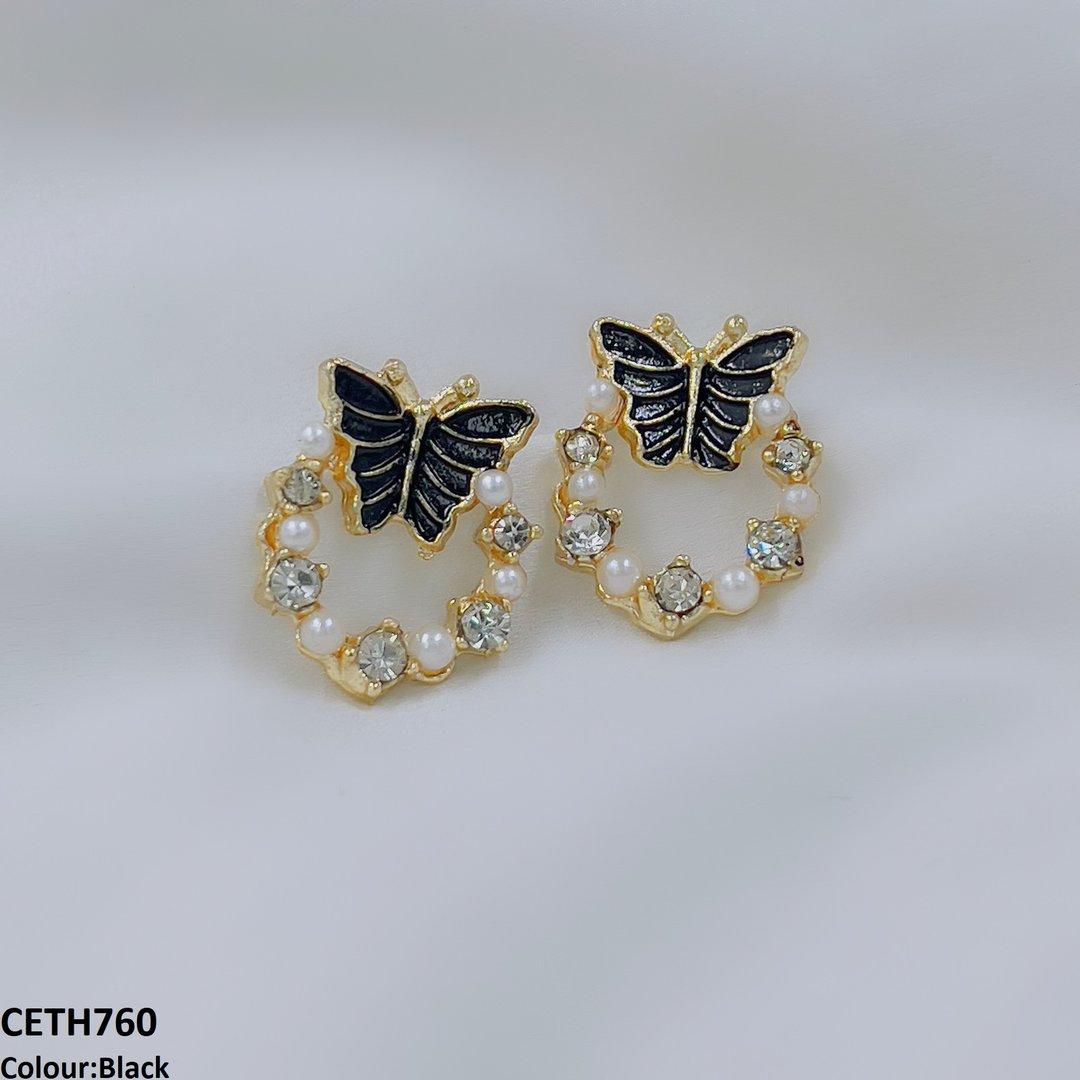 CETH760 SDQ Butterfly Round Tops Pair