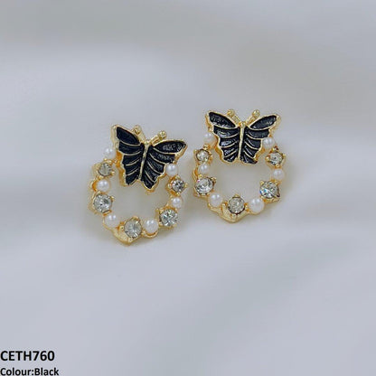 CETH760 SDQ Butterfly Round Tops Pair