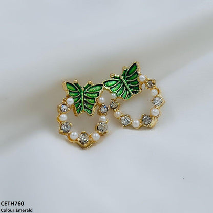 CETH760 SDQ Butterfly Round Tops Pair