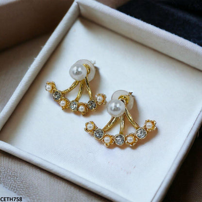 CETH758 SDQ Circle/Flower Layer Tops