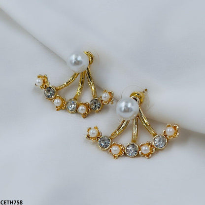 CETH758 SDQ Circle/Flower Layer Tops