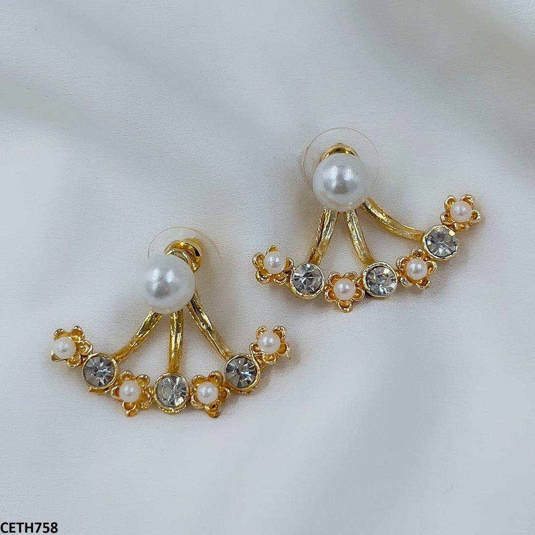 CETH758 SDQ Circle/Flower Layer Tops