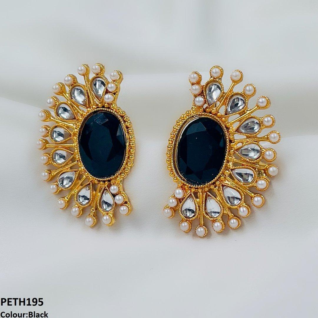 PETH195 FRN Oval-Tear Tops Pair