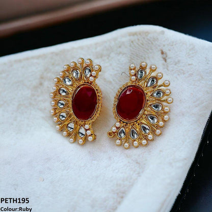 PETH195 FRN Oval-Tear Tops Pair