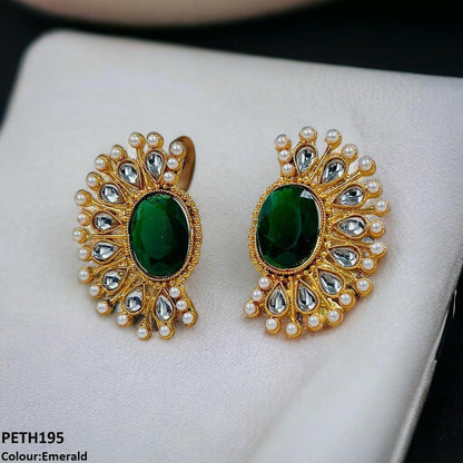 PETH195 FRN Oval-Tear Tops Pair