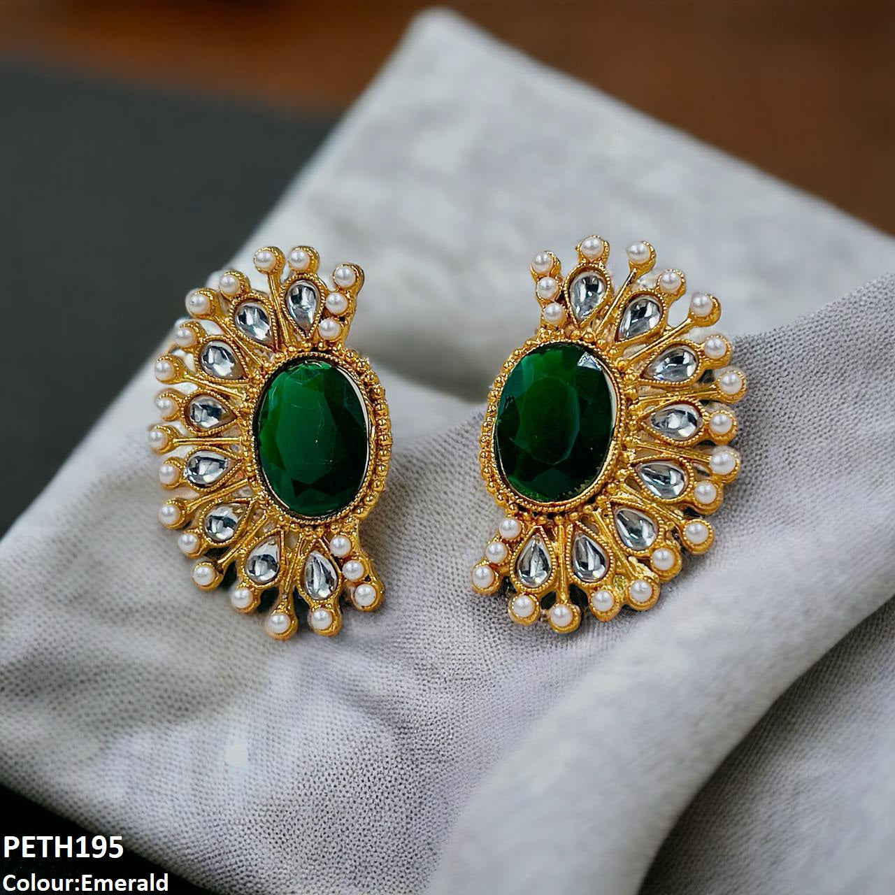 PETH195 FRN Oval-Tear Tops Pair